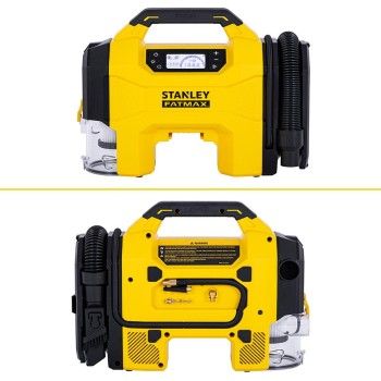 STANLEY SXVI02001 12V/18V 160 PSI Dijital Göstergeli Lastik&Yatak Şişirme+Araç Süpürgesi (Akü Dahil Değildir) SXVI02001 STANLEY SXVI02001 12V/18V 160 PSI Dijital Göstergeli Lastik&Yatak Şişirme+Araç Süpürgesi (Akü Dahil Değildir) SXVI02001