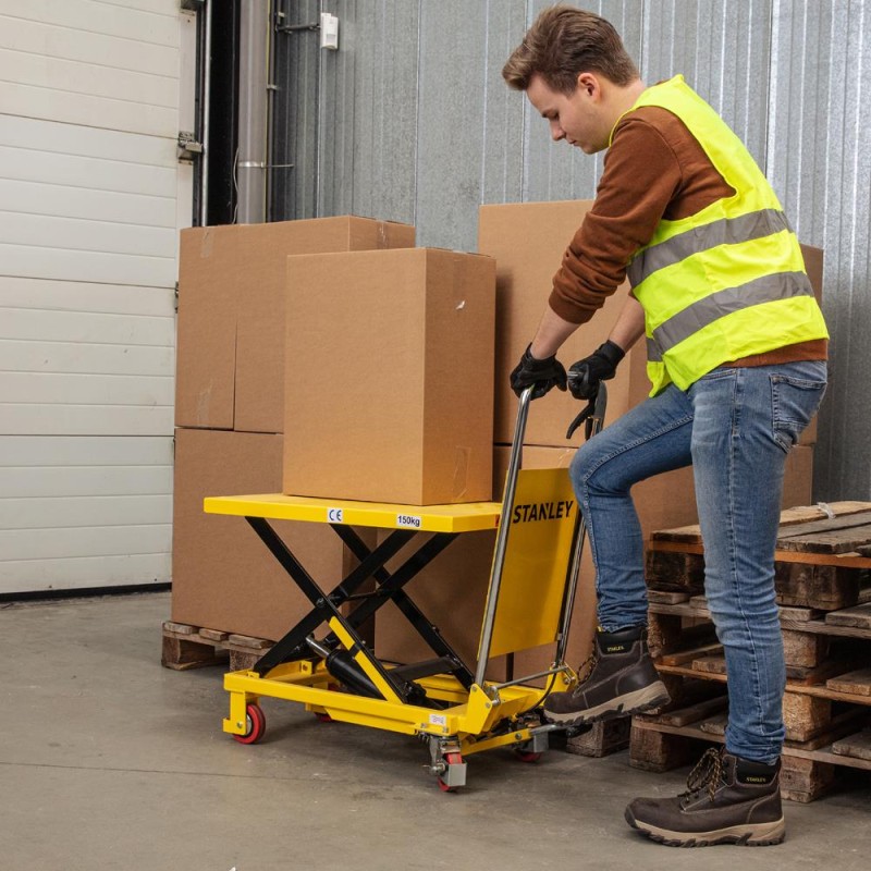 Stanley X150 150Kg Profesyonel Makaslı Platform Stanley X150 150Kg Profesyonel Makaslı Platform