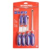 WORKPRO WP200504 6 Parça Profesyonel CR-V Manyetik Tornavida Seti WORKPRO WP200504 6 Parça Profesyonel CR-V Manyetik Tornavida Seti