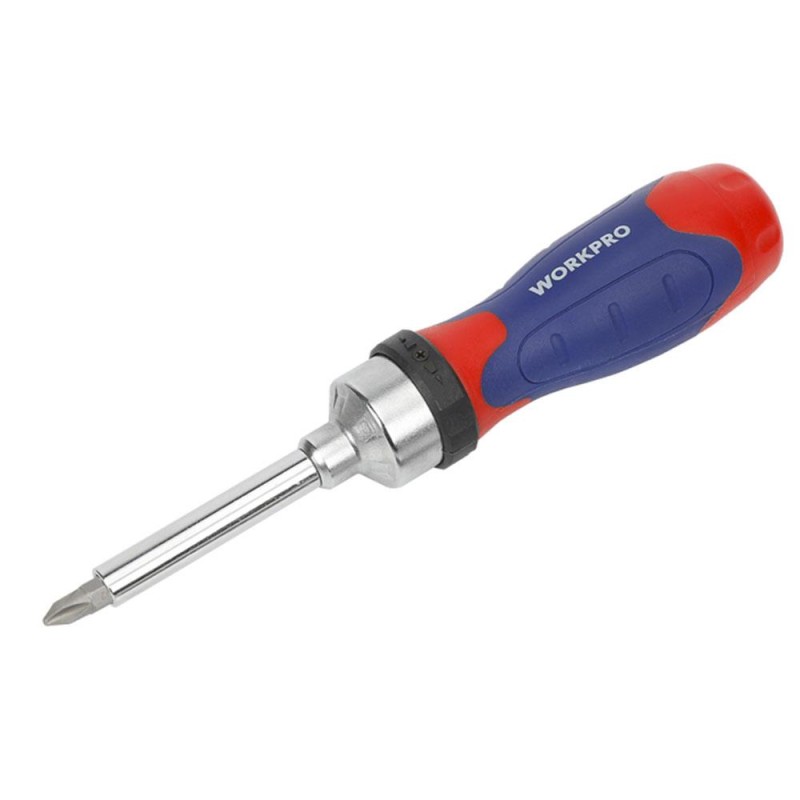 WORKPRO WP200524 14 Parça Profesyonel CR-V Cırcırlı Bits Tornavida Seti WORKPRO WP200524 14 Parça Profesyonel CR-V Cırcırlı Bits Tornavida Seti
