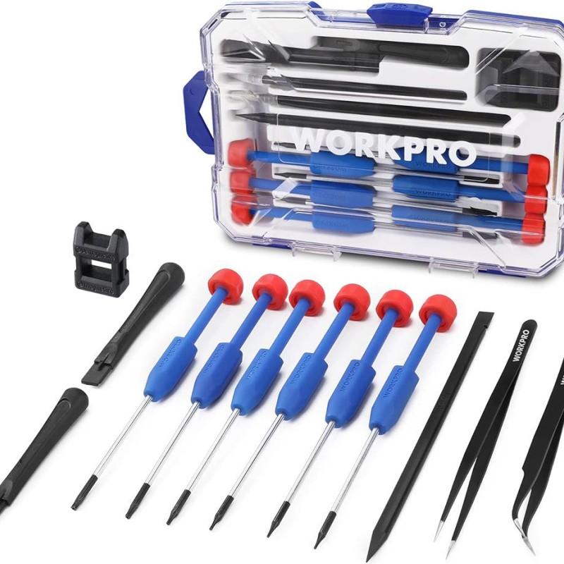 WORKPRO WP200531 12 Parça CR-V Elektronikçi Hassas Profesyonel Onarım Seti WORKPRO WP200531 12 Parça CR-V Elektronikçi Hassas Profesyonel Onarım Seti