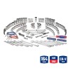 WORKPRO WP202530 1/4'’ 3/8’’ 1/2'’ Metrik/İnç 164 Parça Cr-V Ağır Hizmet Lokma ve Kombine Anahtar Takımı WORKPRO WP202530 1/4'’ 3/8’’ 1/2'’ Metrik/İnç 164 Parça Cr-V Ağır Hizmet Lokma ve Kombine Anahtar Takımı
