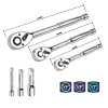 WORKPRO WP202530 1/4'’ 3/8’’ 1/2'’ Metrik/İnç 164 Parça Cr-V Ağır Hizmet Lokma ve Kombine Anahtar Takımı WORKPRO WP202530 1/4'’ 3/8’’ 1/2'’ Metrik/İnç 164 Parça Cr-V Ağır Hizmet Lokma ve Kombine Anahtar Takımı