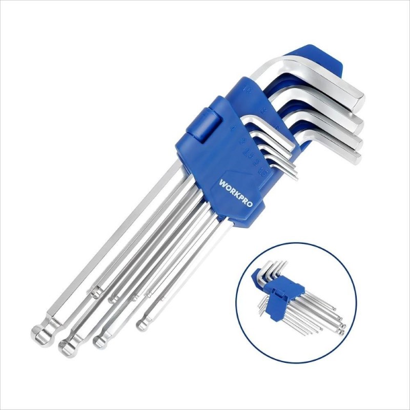 WORKPRO WP202533 1/4'’ 3/8’’ 1/2'’ 123 Parça Cr-V Metrik Ağır Hizmet Lokma ve Kombine Anahtar Takımı WORKPRO WP202533 1/4'’ 3/8’’ 1/2'’ 123 Parça Cr-V Metrik Ağır Hizmet Lokma ve Kombine Anahtar Takımı