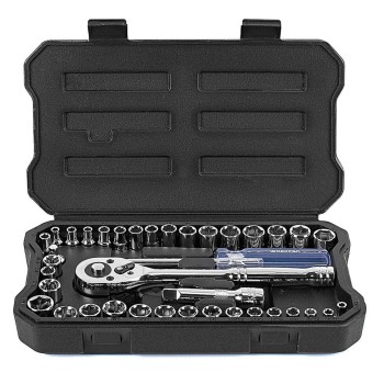 WORKPRO WP202536 39 Parça 3/8’’ 1/4’’ CR-V Metrik/İnç Profesyonel Lokma Takımı WORKPRO WP202536 39 Parça 3/8’’ 1/4’’ CR-V Metrik/İnç Profesyonel Lokma Takımı