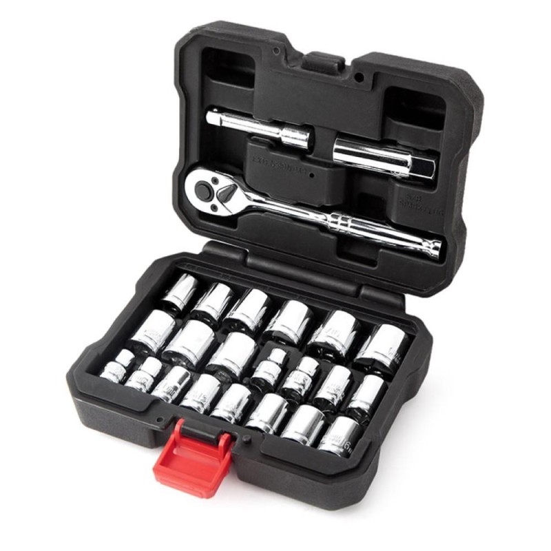 WORKPRO WP202541 3/8'’ CR-V 24 Parça Metrik/İnç Ağır Hizmet Lokma Takımı WORKPRO WP202541 3/8'’ CR-V 24 Parça Metrik/İnç Ağır Hizmet Lokma Takımı