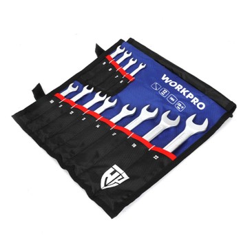 WORKPRO WP202576 6-22mm 12 Parça CR-V Profesyonel Kombine Anahtar Takımı + Bez Taşıma Kılıfı WORKPRO WP202576 6-22mm 12 Parça CR-V Profesyonel Kombine Anahtar Takımı + Bez Taşıma Kılıfı