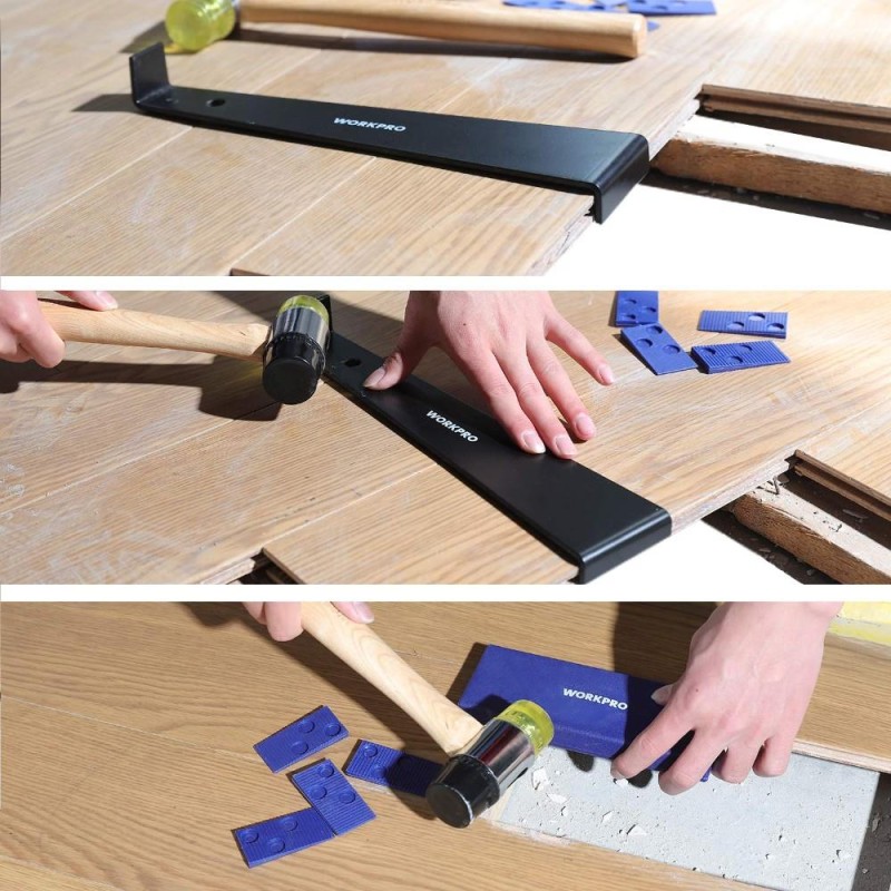 WORKPRO WP204302 33 Parça Laminant/Parke Ahşap Zemin Döşeme Montaj Seti WORKPRO WP204302 33 Parça Laminant/Parke Ahşap Zemin Döşeme Montaj Seti