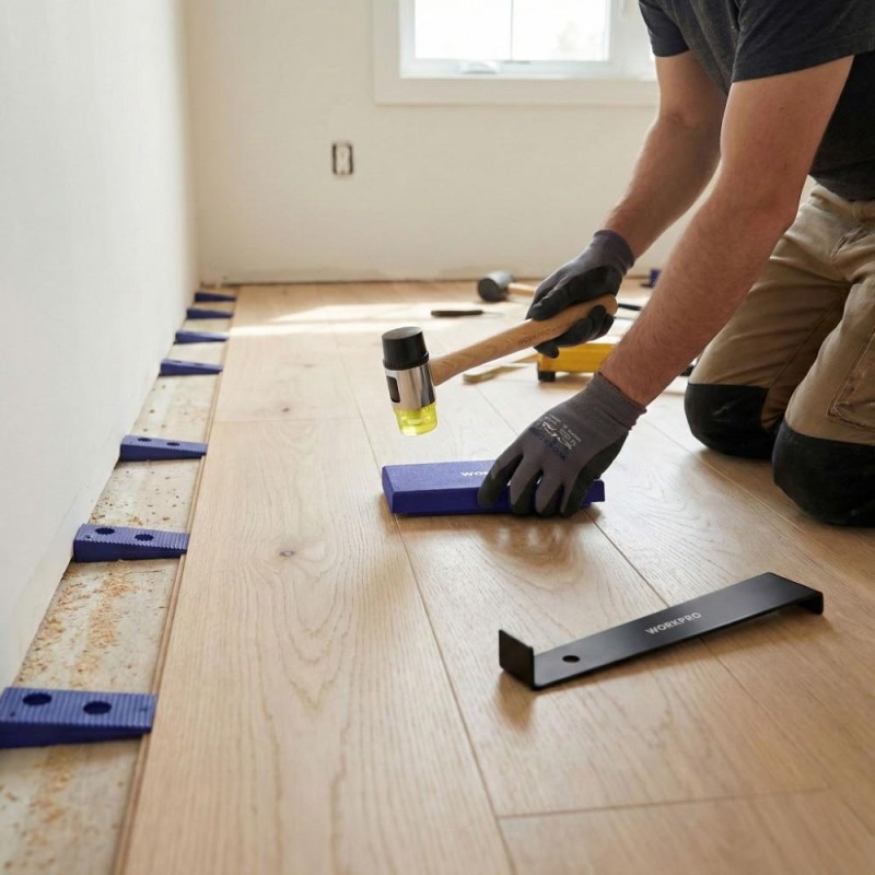 WORKPRO WP204302 33 Parça Laminant/Parke Ahşap Zemin Döşeme Montaj Seti WORKPRO WP204302 33 Parça Laminant/Parke Ahşap Zemin Döşeme Montaj Seti