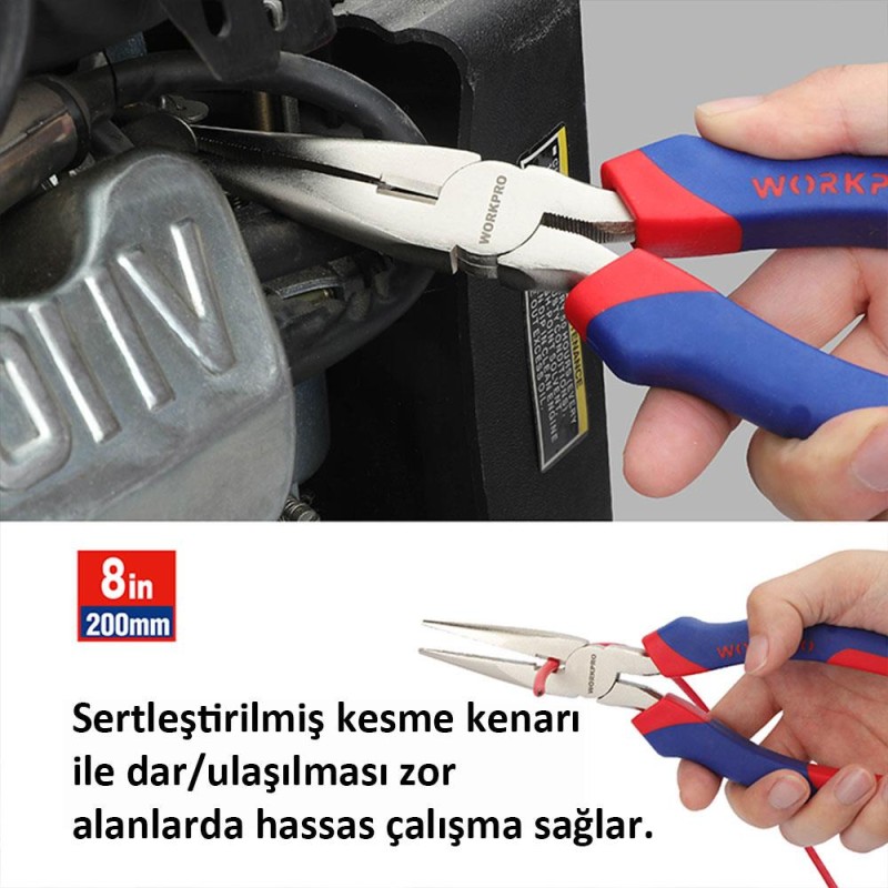 WORKPRO WP209022 165 Parça Profesyonel Tamir/Bakım Alet ve 1/4’’- 3/8’’ Lokma Seti WORKPRO WP209022 165 Parça Profesyonel Tamir/Bakım Alet ve 1/4’’- 3/8’’ Lokma Seti