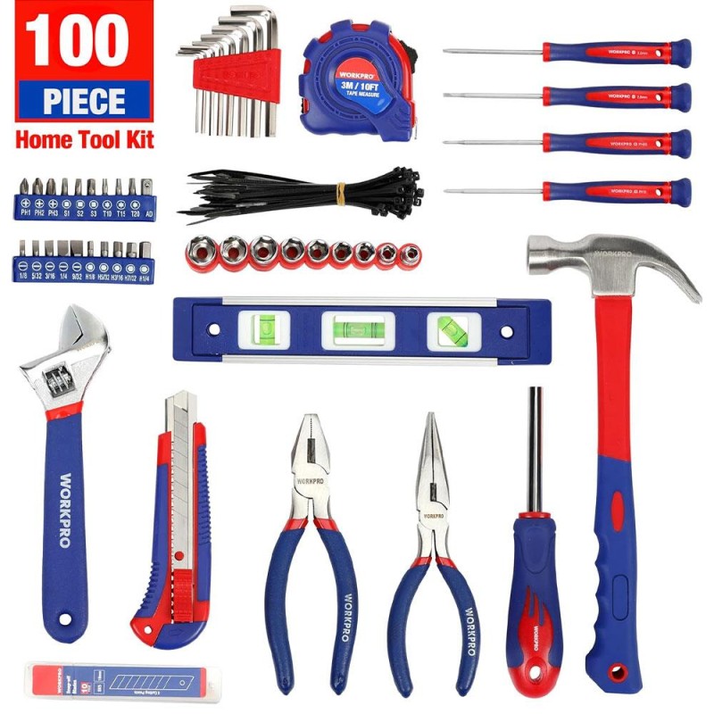 WORKPRO WP209066 100 Parça Profesyonel Tamir/Bakım Alet Seti WORKPRO WP209066 100 Parça Profesyonel Tamir/Bakım Alet Seti
