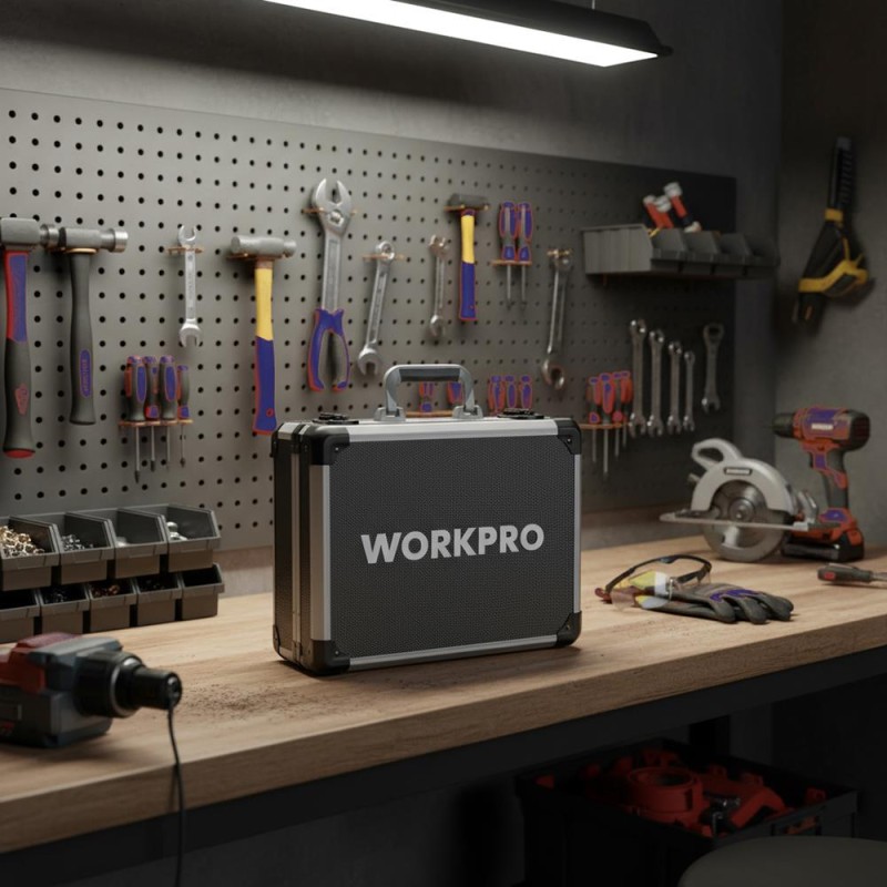 WORKPRO WP209100 297 Parça CR-V Profesyonel El Aleti Tamir Seti Tamir Bakım Çantası WORKPRO WP209100 297 Parça CR-V Profesyonel El Aleti Tamir Seti Tamir Bakım Çantası