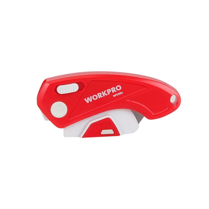 WORKPRO WP211004 Plastik Gövde Katlanır Rötuş Maket Bıçağı WORKPRO WP211004 Plastik Gövde Katlanır Rötuş Maket Bıçağı
