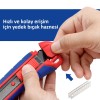 WORKPRO WP212009 18MM Ağır Hizmet Paslanmaz Çelik Kasa Maket Bıçağı WORKPRO WP212009 18MM Ağır Hizmet Paslanmaz Çelik Kasa Maket Bıçağı