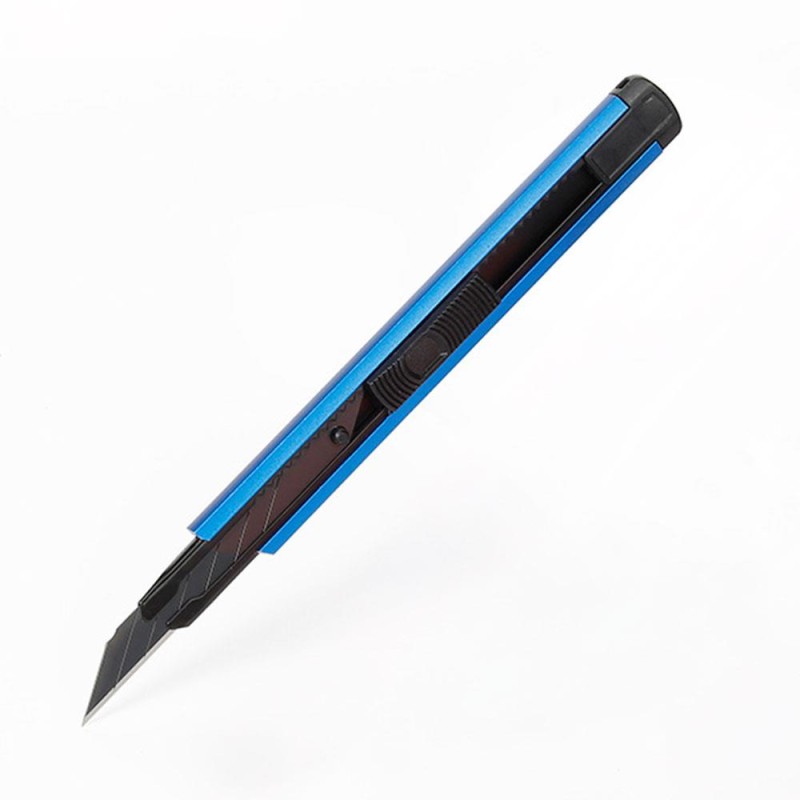 WORKPRO WP212012 9MM Alüminyum Kasa Cep Askılı Maket Bıçağı (MAVİ) WORKPRO WP212012 9MM Alüminyum Kasa Cep Askılı Maket Bıçağı (MAVİ)