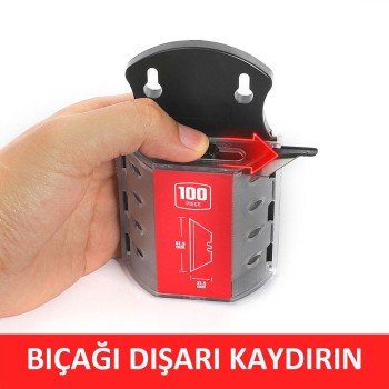 WORKPRO WP213003 100’Lü Rötuş Maket Bıçağı Yedeği WORKPRO WP213003 100’Lü Rötuş Maket Bıçağı Yedeği