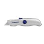 WORKPRO WP213007 Alüminyum Gövde Otomatik Geri Çekilebilir Rötuş Maket Bıçağı
