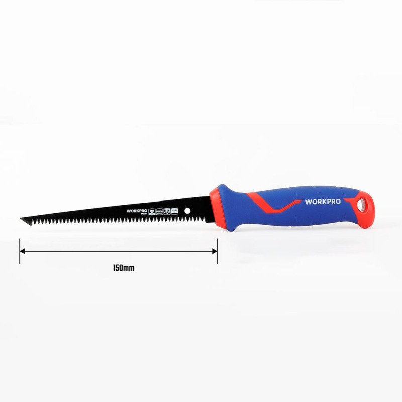 WORKPRO WP215017 150mm Hızlı Kesim Profesyonel BI-METAL Alçıpan Testeresi WORKPRO WP215017 150mm Hızlı Kesim Profesyonel BI-METAL Alçıpan Testeresi