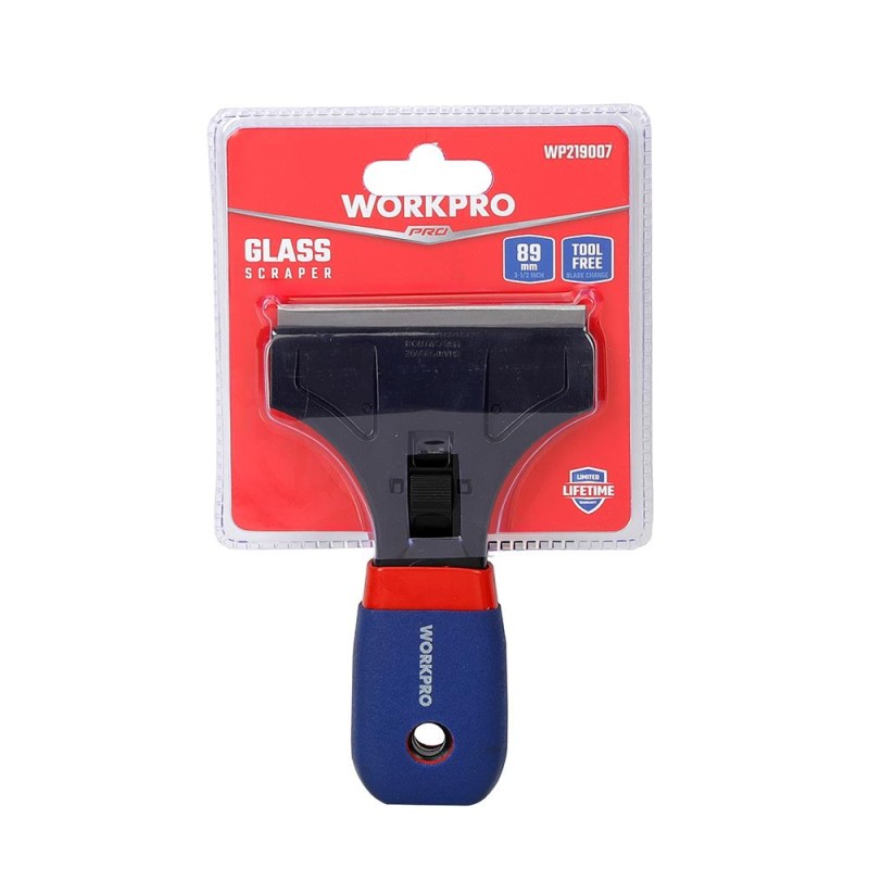 WORKPRO WP219007 90mm Geri Çekilebilir Profesyonel Kazıma Bıçağı WORKPRO WP219007 90mm Geri Çekilebilir Profesyonel Kazıma Bıçağı