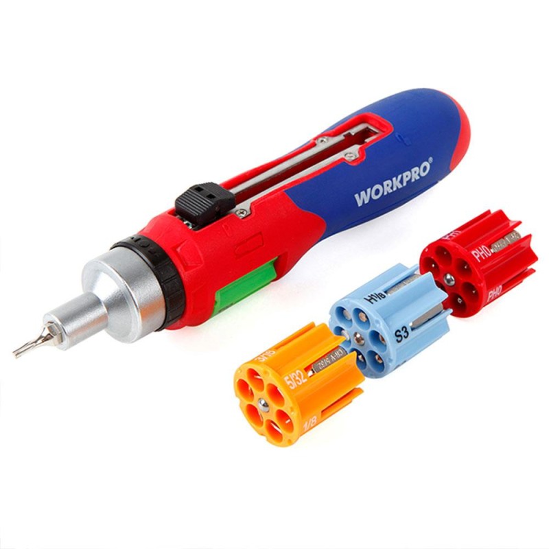 WORKPRO WP221056 24 Parça Profesyonel CR-V Cırcırlı Bits Tornavida Seti WORKPRO WP221056 24 Parça Profesyonel CR-V Cırcırlı Bits Tornavida Seti