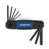 WORKPRO WP222028 8 Parça CR-V Metrik Çakı Tipi Profesyonel Allen Anahtar Takımı WORKPRO WP222028 8 Parça CR-V Metrik Çakı Tipi Profesyonel Allen Anahtar Takımı