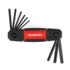 WORKPRO WP222029 9 Parça CR-V İnç Çakı Tipi Profesyonel Allen Anahtar Takımı WORKPRO WP222029 9 Parça CR-V İnç Çakı Tipi Profesyonel Allen Anahtar Takımı