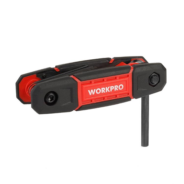 WORKPRO WP222029 9 Parça CR-V İnç Çakı Tipi Profesyonel Allen Anahtar Takımı WORKPRO WP222029 9 Parça CR-V İnç Çakı Tipi Profesyonel Allen Anahtar Takımı