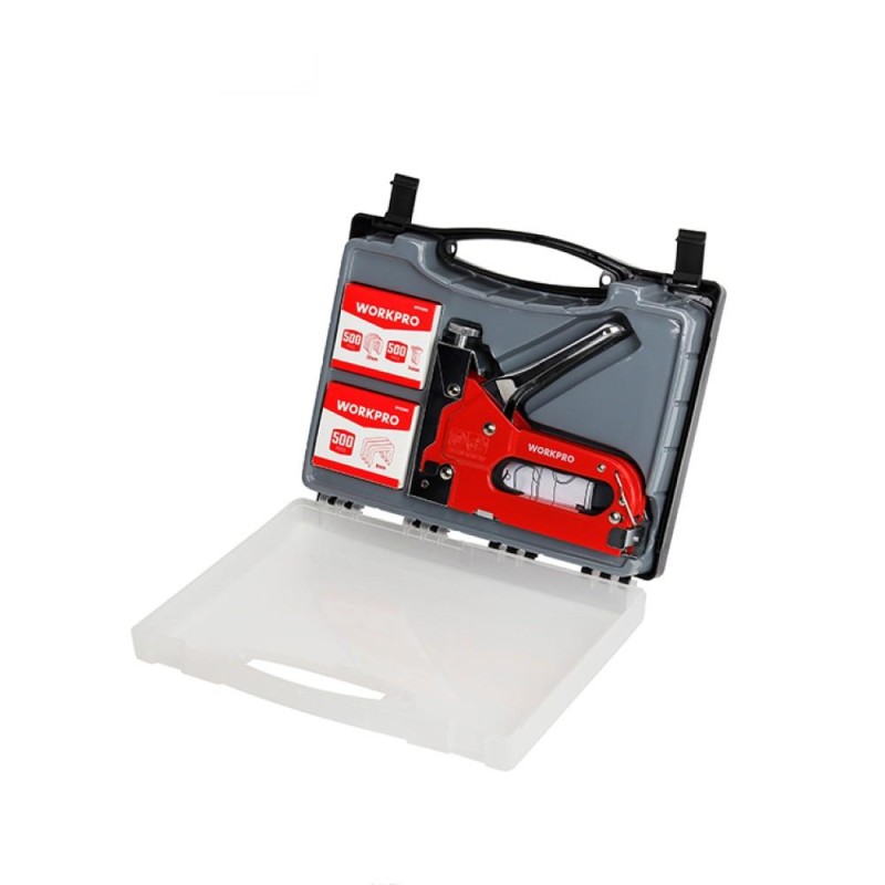 WORKPRO WP223005 3 IN 1 4-14mm Profesyonel Mekanik Zımba ve 14mm Çivi Tabancası + 1500 Adet Zımba/Çivi WORKPRO WP223005 3 IN 1 4-14mm Profesyonel Mekanik Zımba ve 14mm Çivi Tabancası + 1500 Adet Zımba/Çivi