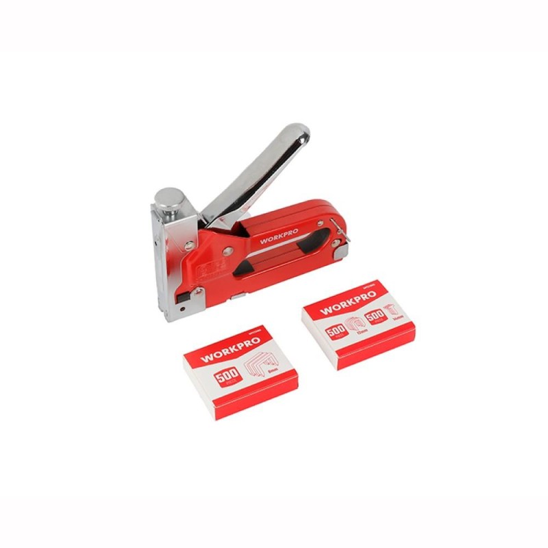 WORKPRO WP223005 3 IN 1 4-14mm Profesyonel Mekanik Zımba ve 14mm Çivi Tabancası + 1500 Adet Zımba/Çivi WORKPRO WP223005 3 IN 1 4-14mm Profesyonel Mekanik Zımba ve 14mm Çivi Tabancası + 1500 Adet Zımba/Çivi