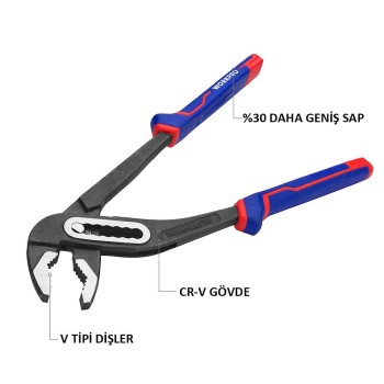 WORKPRO WP231029 300MM CR-V Profesyonel Fort Pense WORKPRO WP231029 300MM CR-V Profesyonel Fort Pense