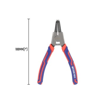 WORKPRO WP231151 180MM CR-V Eğri Uçlu Yaylı Profesyonel Dış Segman Pensesi WORKPRO WP231151 180MM CR-V Eğri Uçlu Yaylı Profesyonel Dış Segman Pensesi