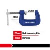 WORKPRO WP232016 25mm G Tipi İşkence WORKPRO WP232016 25mm G Tipi İşkence