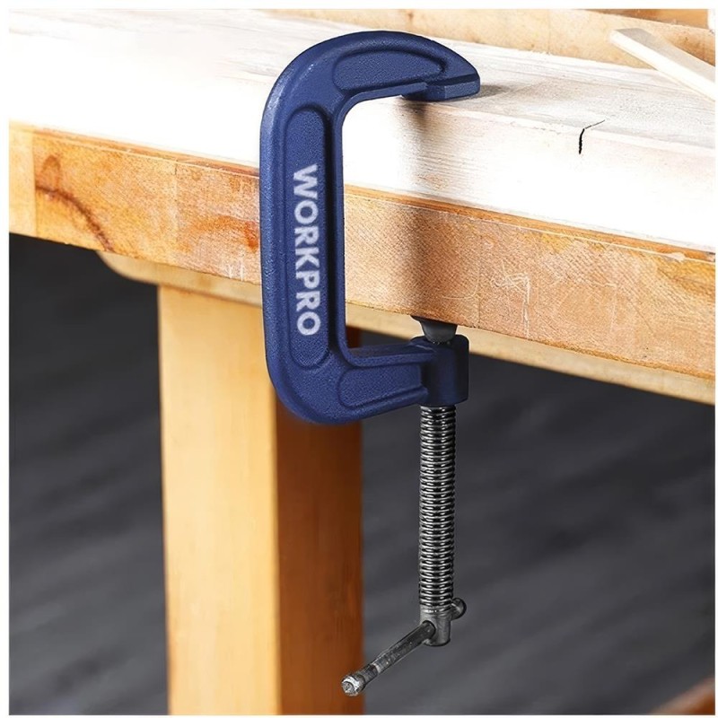 WORKPRO WP232017 50mm G Tipi İşkence WORKPRO WP232017 50mm G Tipi İşkence