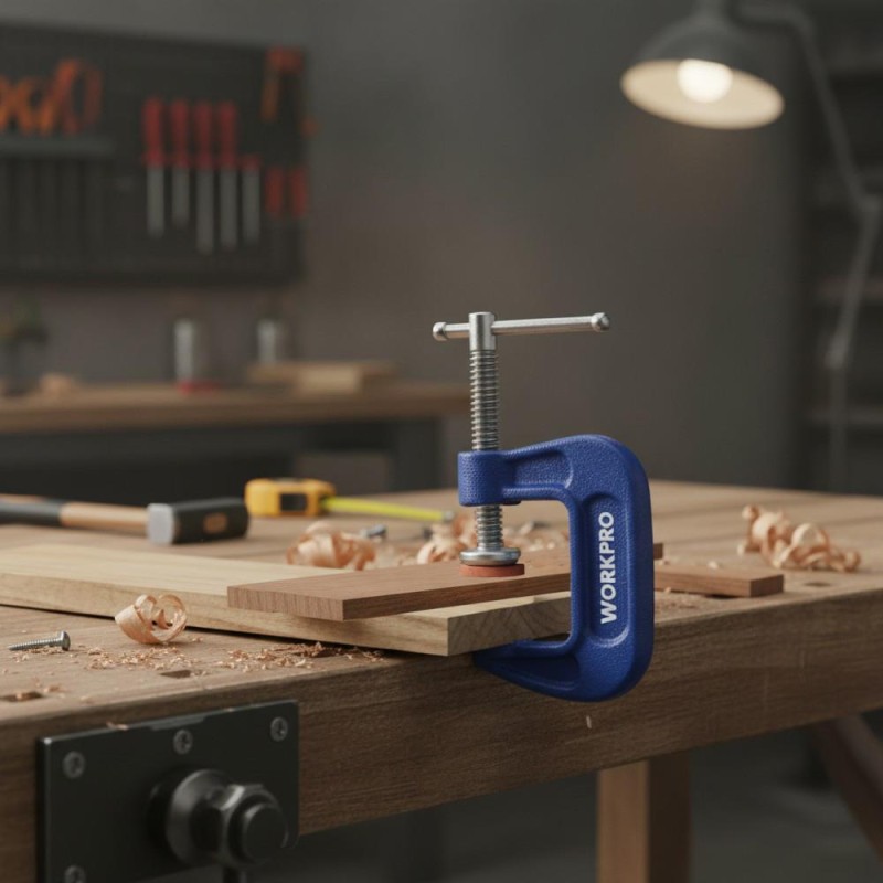 WORKPRO WP232017 50mm G Tipi İşkence WORKPRO WP232017 50mm G Tipi İşkence