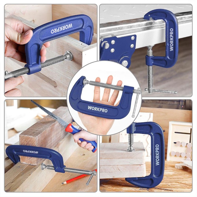 WORKPRO WP232018 75mm G Tipi İşkence WORKPRO WP232018 75mm G Tipi İşkence