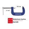 WORKPRO WP232019 100mm G Tipi İşkence WORKPRO WP232019 100mm G Tipi İşkence