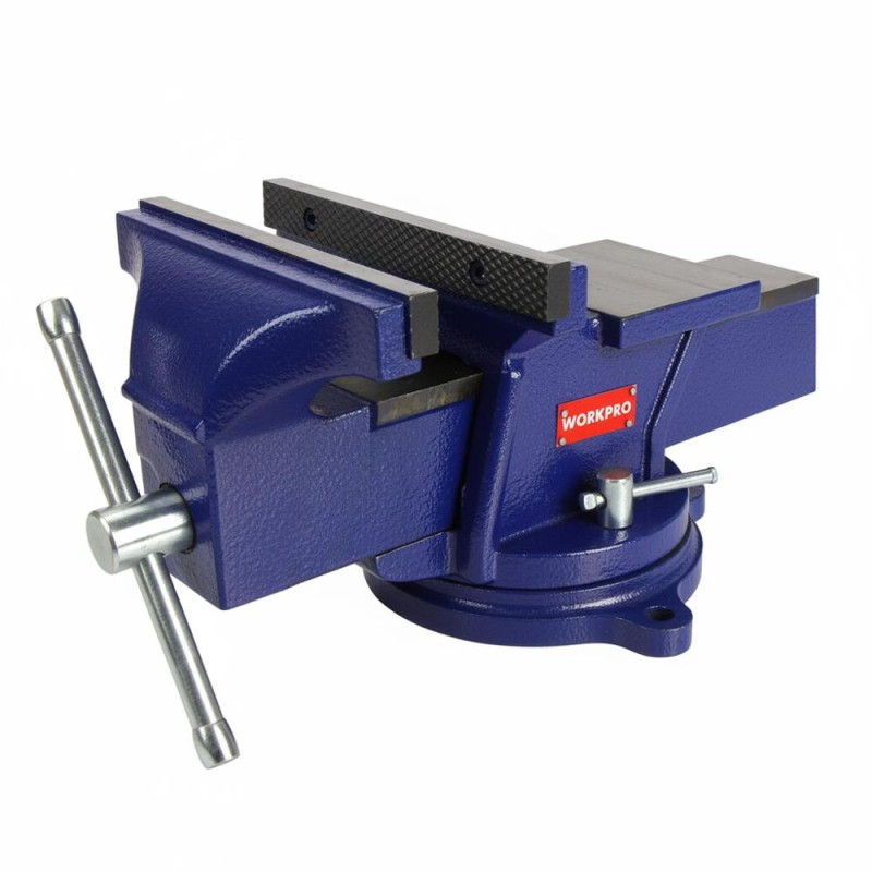 WORKPRO WP233006 125mm 360° Döner Tabanlı Örslü Profesyonel Tezgâh Mengene WORKPRO WP233006 125mm 360° Döner Tabanlı Örslü Profesyonel Tezgâh Mengene