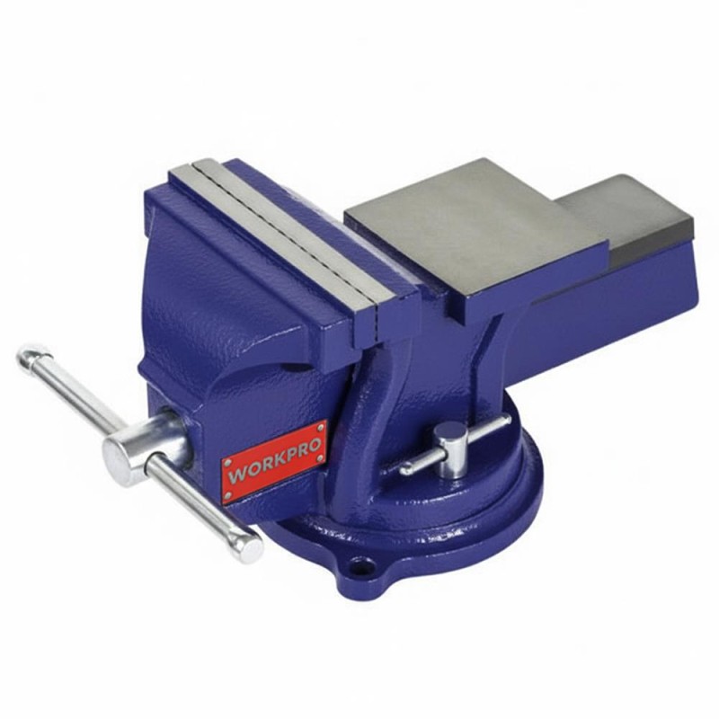 WORKPRO WP233006 125mm 360° Döner Tabanlı Örslü Profesyonel Tezgâh Mengene WORKPRO WP233006 125mm 360° Döner Tabanlı Örslü Profesyonel Tezgâh Mengene