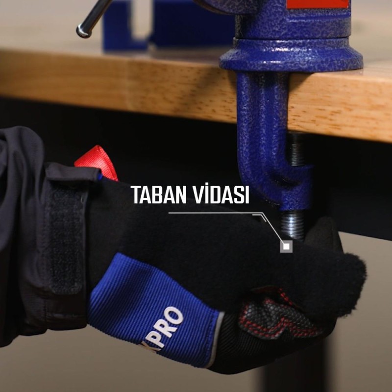 WORKPRO WP233010 65mm 360° Döner Tabanlı Örslü Profesyonel Mini Tezgâh Mengene WORKPRO WP233010 65mm 360° Döner Tabanlı Örslü Profesyonel Mini Tezgâh Mengene