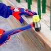 WORKPRO WP241036 40mm Fiberglas Saplı Çift Başlı Hassas Lastik Çekiç WORKPRO WP241036 40mm Fiberglas Saplı Çift Başlı Hassas Lastik Çekiç