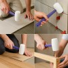 WORKPRO WP241040 57mm 450Gr PVC PP Saplı Beyaz Kauçuk Tokmak WORKPRO WP241040 57mm 450Gr PVC PP Saplı Beyaz Kauçuk Tokmak