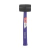 WORKPRO WP241041 57mm 450Gr PVC PP Saplı Siyah Kauçuk Tokmak