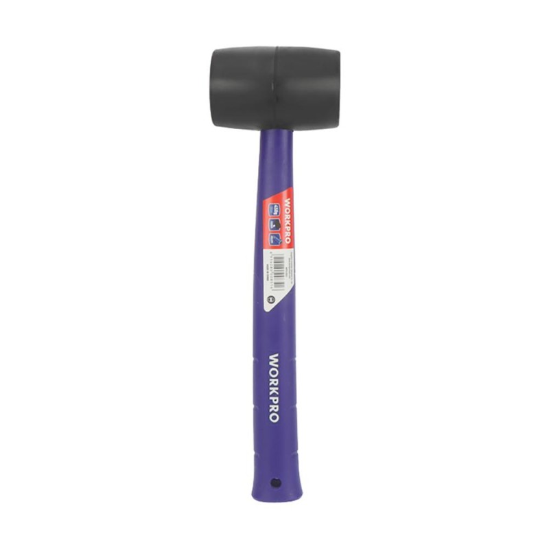 WORKPRO WP241041 57mm 450Gr PVC PP Saplı Siyah Kauçuk Tokmak WORKPRO WP241041 57mm 450Gr PVC PP Saplı Siyah Kauçuk Tokmak