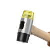 WORKPRO WP241050 35mm Ahşap Saplı Çift Başlı Hassas Lastik Çekiç WORKPRO WP241050 35mm Ahşap Saplı Çift Başlı Hassas Lastik Çekiç