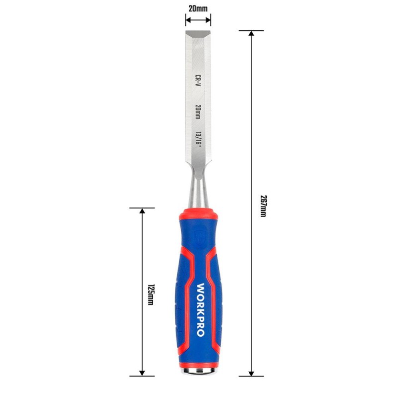 WORKPRO WP243009 20MM Profesyonel İskarpela WORKPRO WP243009 20MM Profesyonel İskarpela
