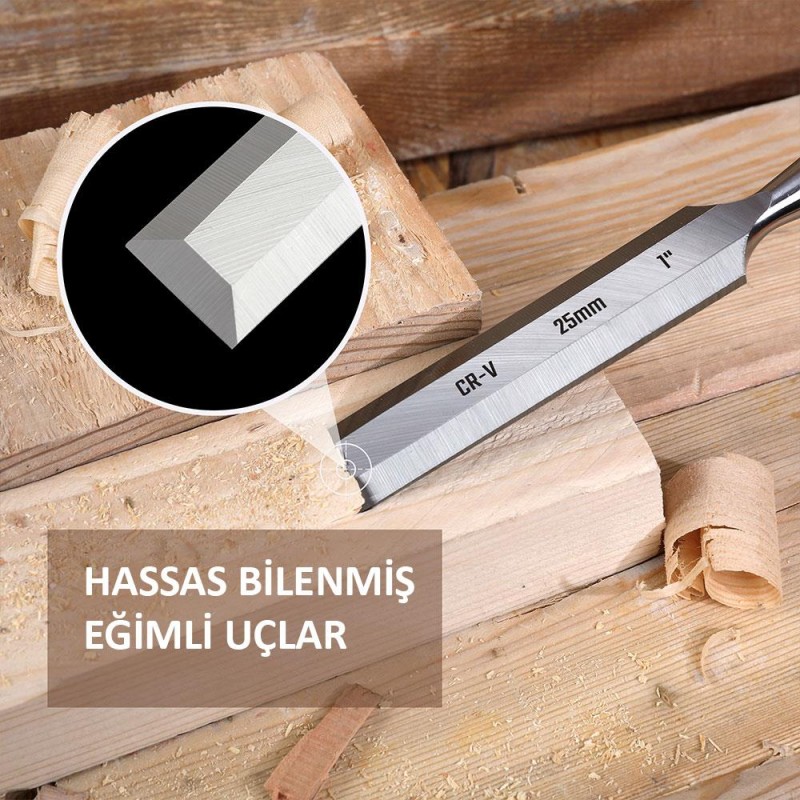 WORKPRO WP243010 25MM Profesyonel İskarpela WORKPRO WP243010 25MM Profesyonel İskarpela