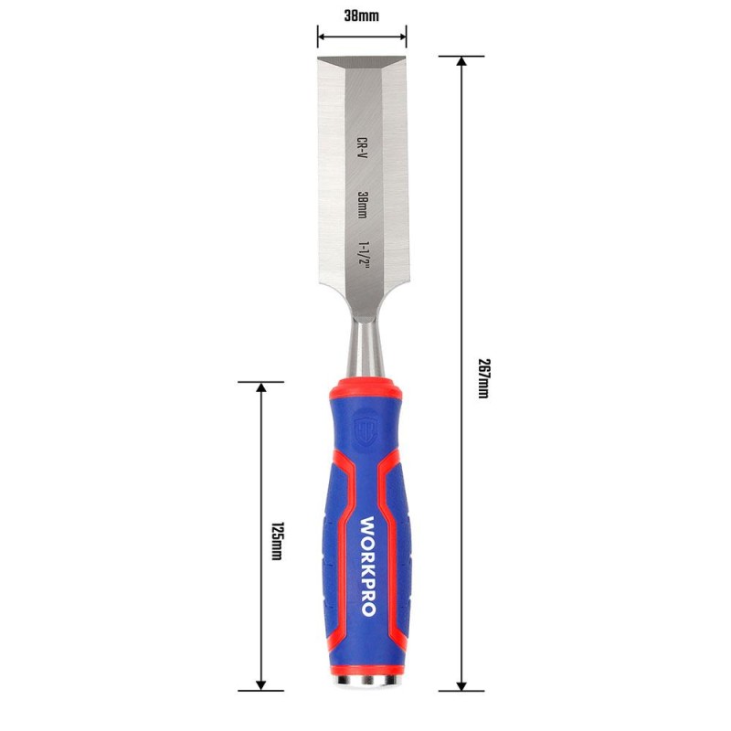 WORKPRO WP243012 38MM Profesyonel İskarpela WORKPRO WP243012 38MM Profesyonel İskarpela