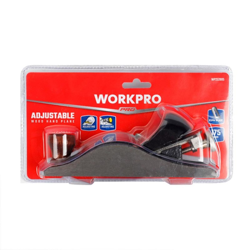 WORKPRO WP252005 175MM Avuç İçi Profesyonel Marangoz Ahşap Rendesi WORKPRO WP252005 175MM Avuç İçi Profesyonel Marangoz Ahşap Rendesi