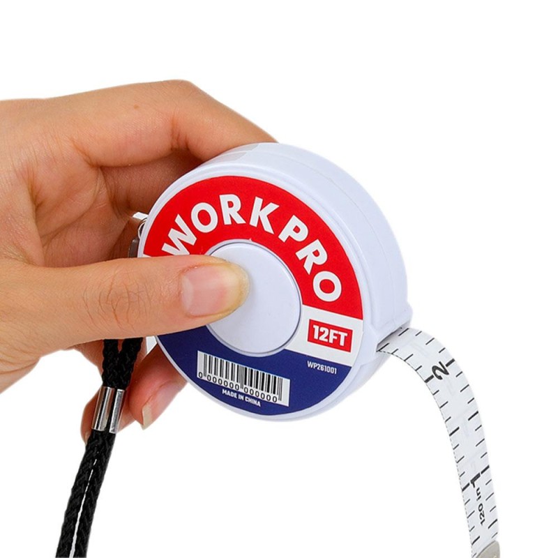WORKPRO WP261001 3M/10FT Bez Şerit Metre / Mezura WORKPRO WP261001 3M/10FT Bez Şerit Metre / Mezura