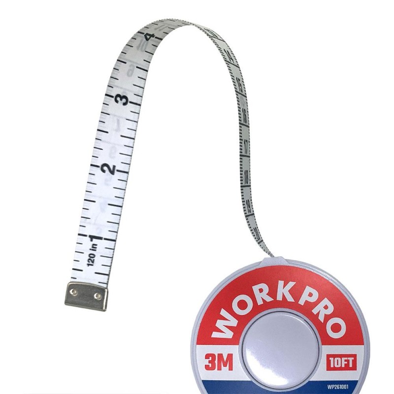 WORKPRO WP261001 3M/10FT Bez Şerit Metre / Mezura WORKPRO WP261001 3M/10FT Bez Şerit Metre / Mezura